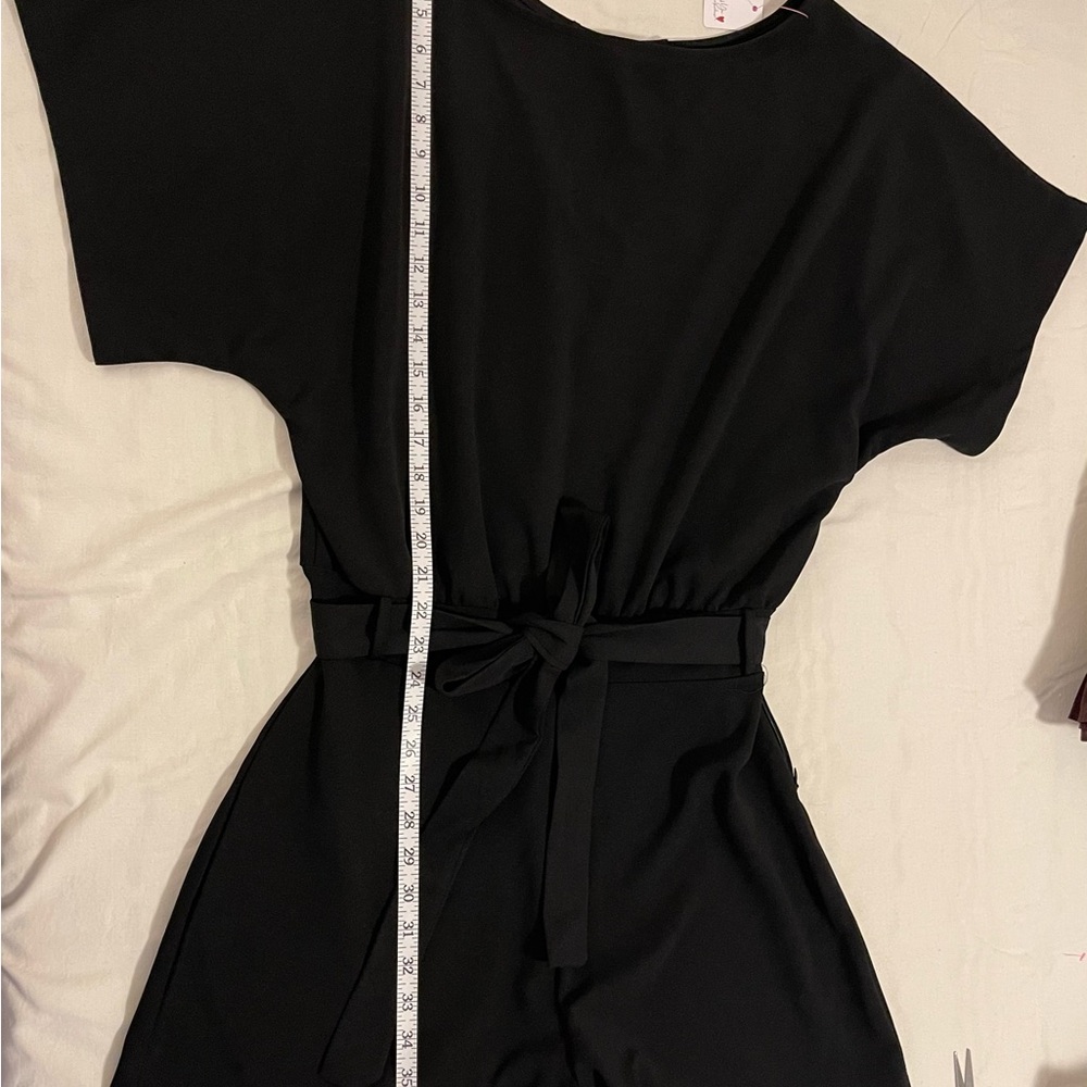 Elegant Black Romper